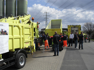 Action beim Bauhof der Stadt H&uuml;rth