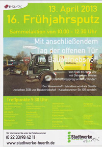Fr&uuml;hjahrputz in Kalscheuren und Herm&uuml;lheim 